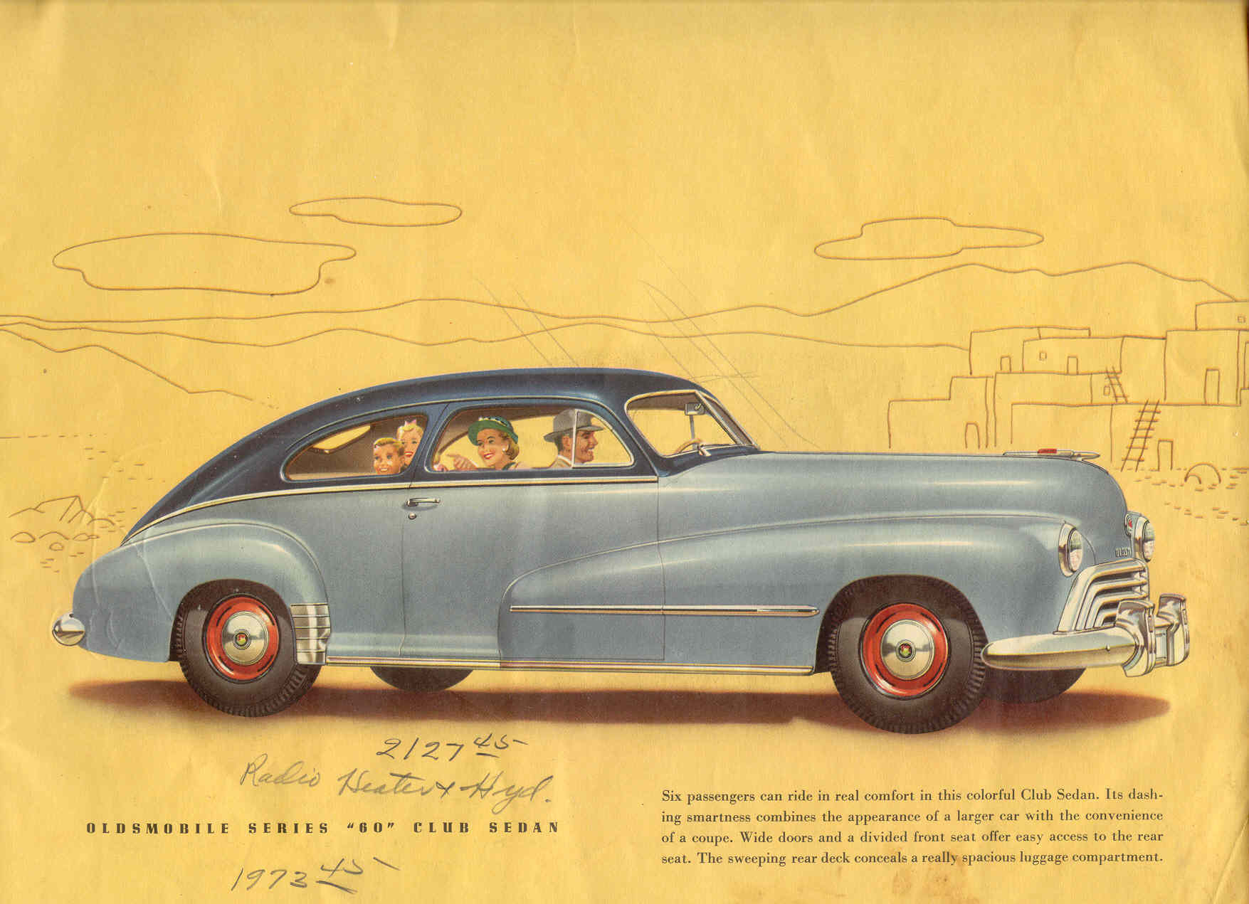 1948 Oldsmobile Dynamic Brochure Page 6